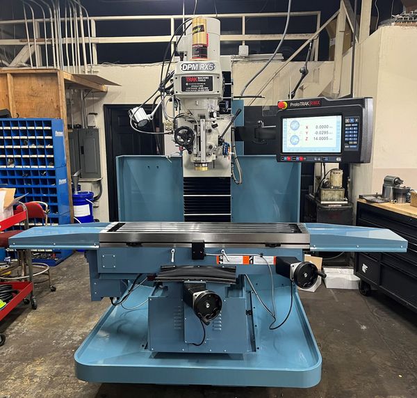 ProtoTRAK RMX control and TRAKing
