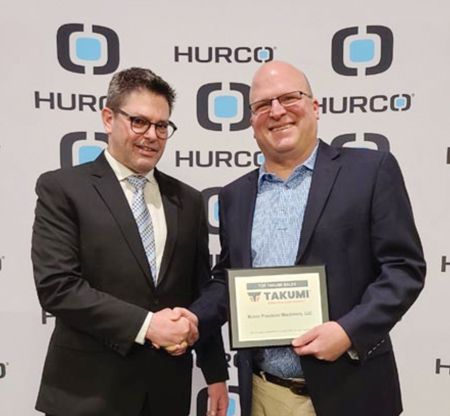 Hurco-Awards-West-1 Hurco Award Receipt