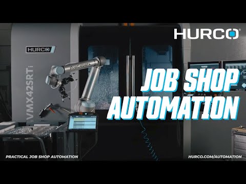 Job Shop Automation - Hurco VMX42SRTi with ProCobots Collaborative Robot Unit