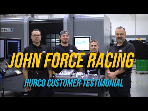 John Force Racing Hurco Customer Testimonial 2